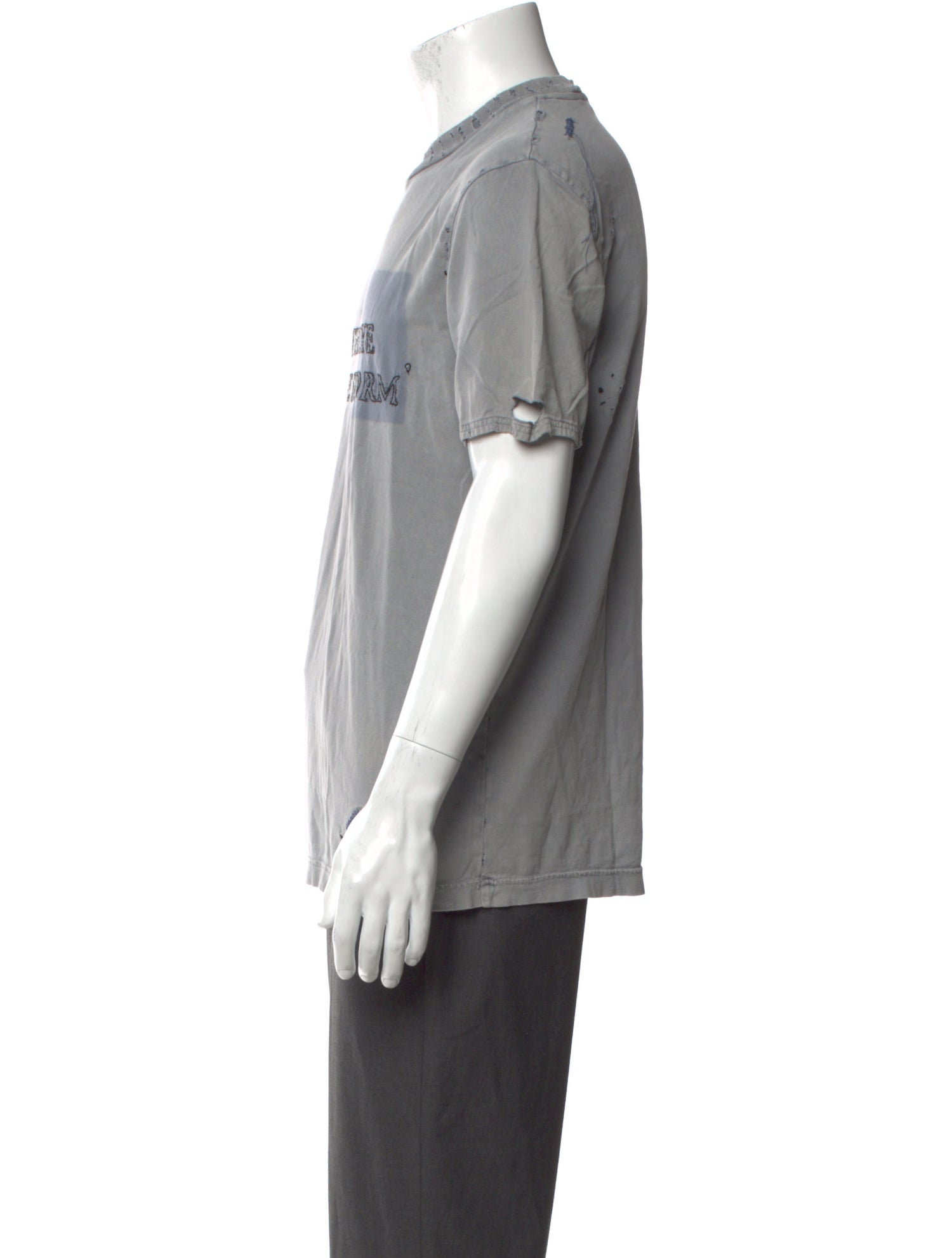 Acne Studios Graphic Print Crew Neck T-Shirt