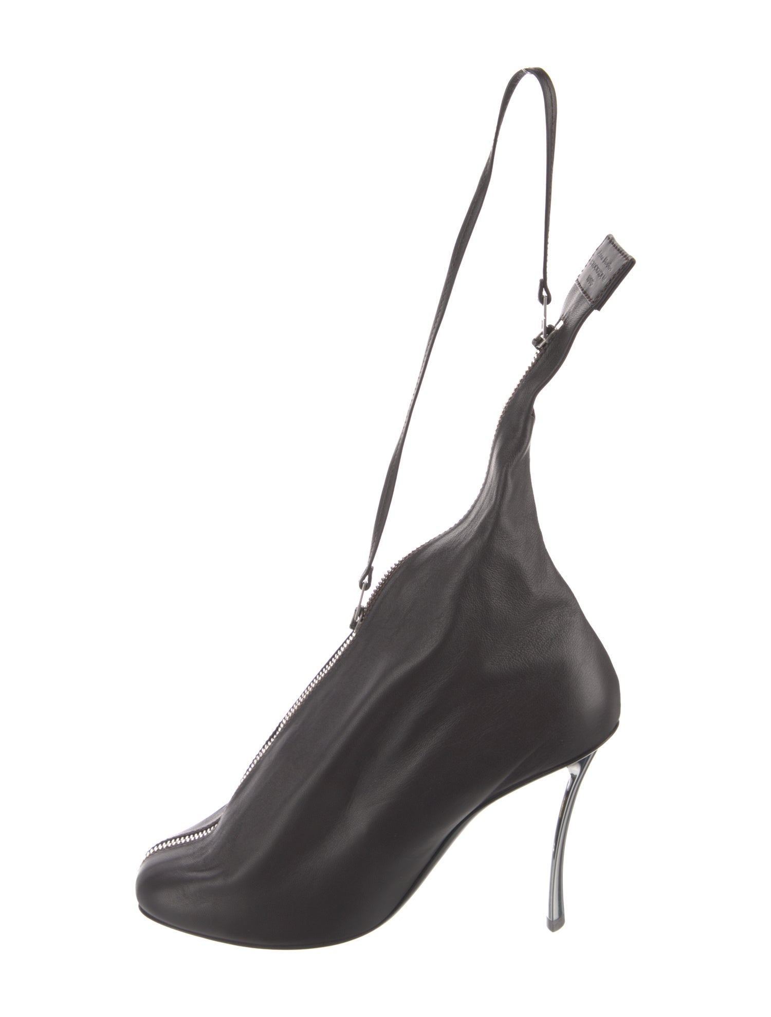 Acne Studios Leather T-Strap Pumps