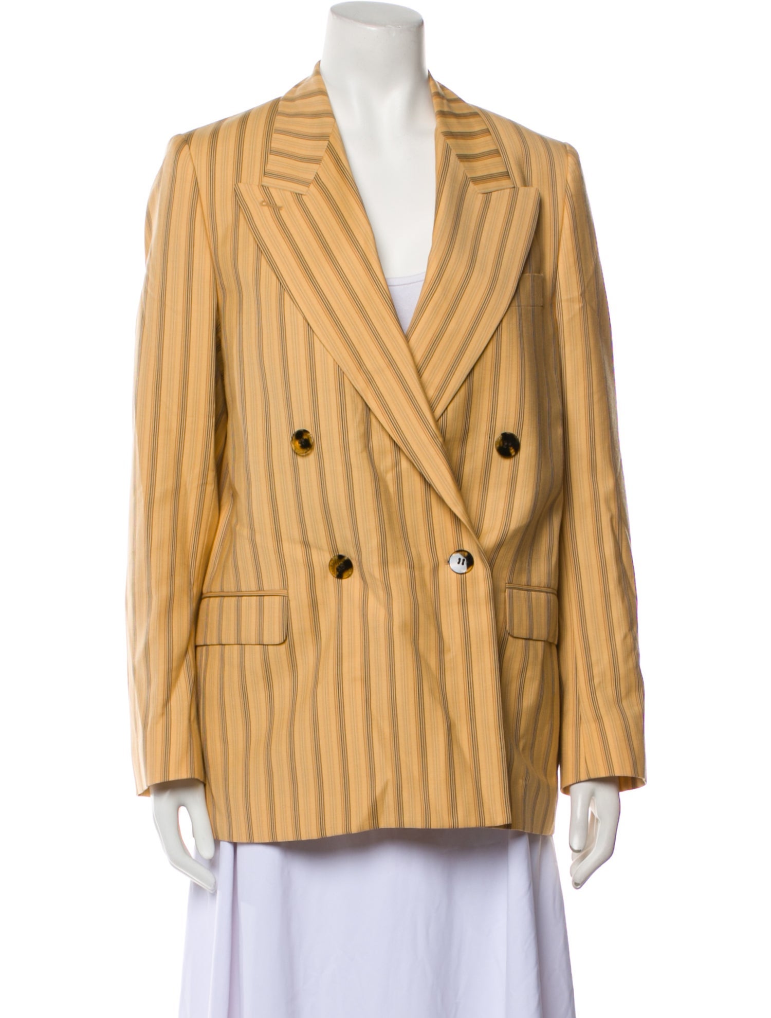 Acne Studios Wool Striped Blazer