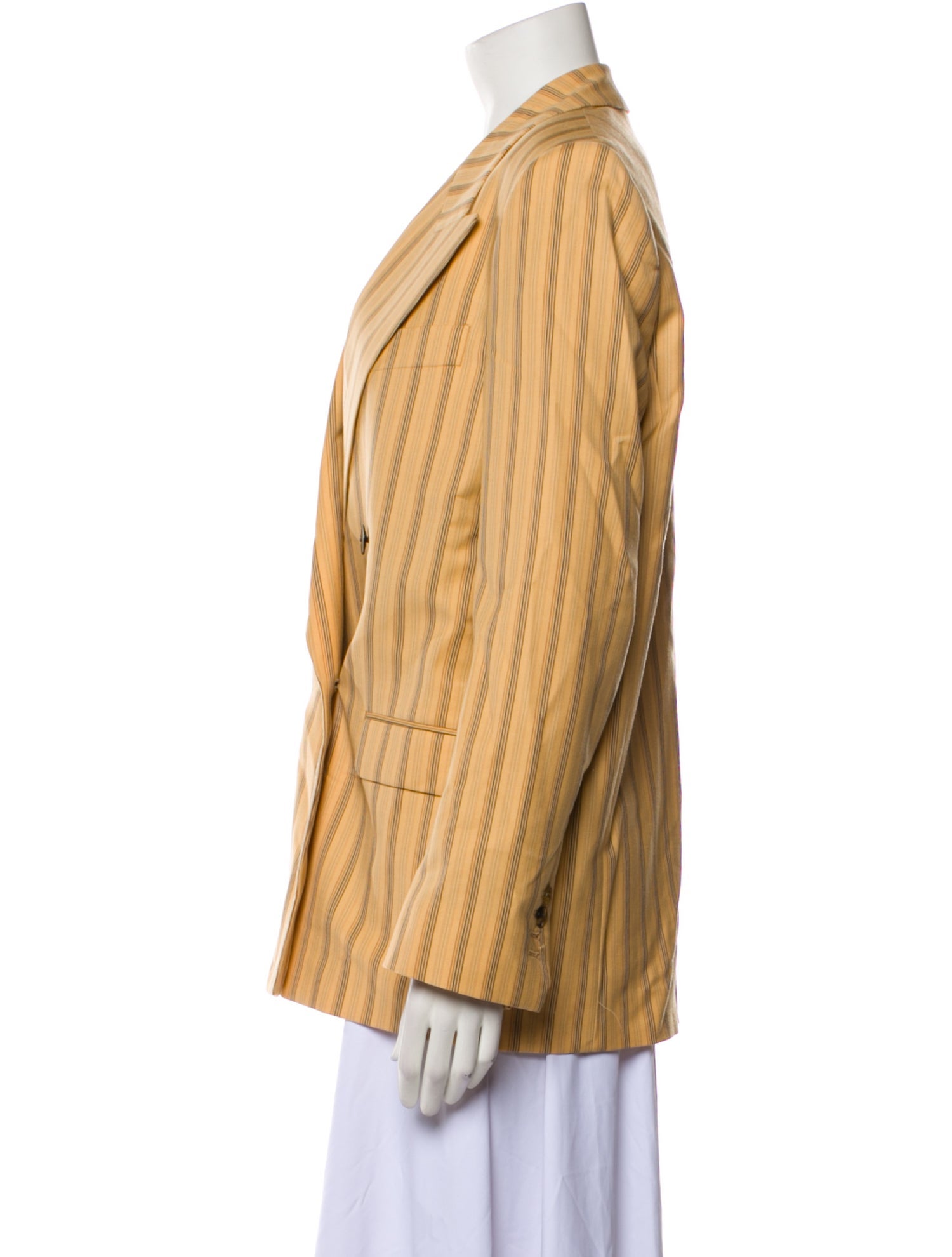 Acne Studios Wool Striped Blazer