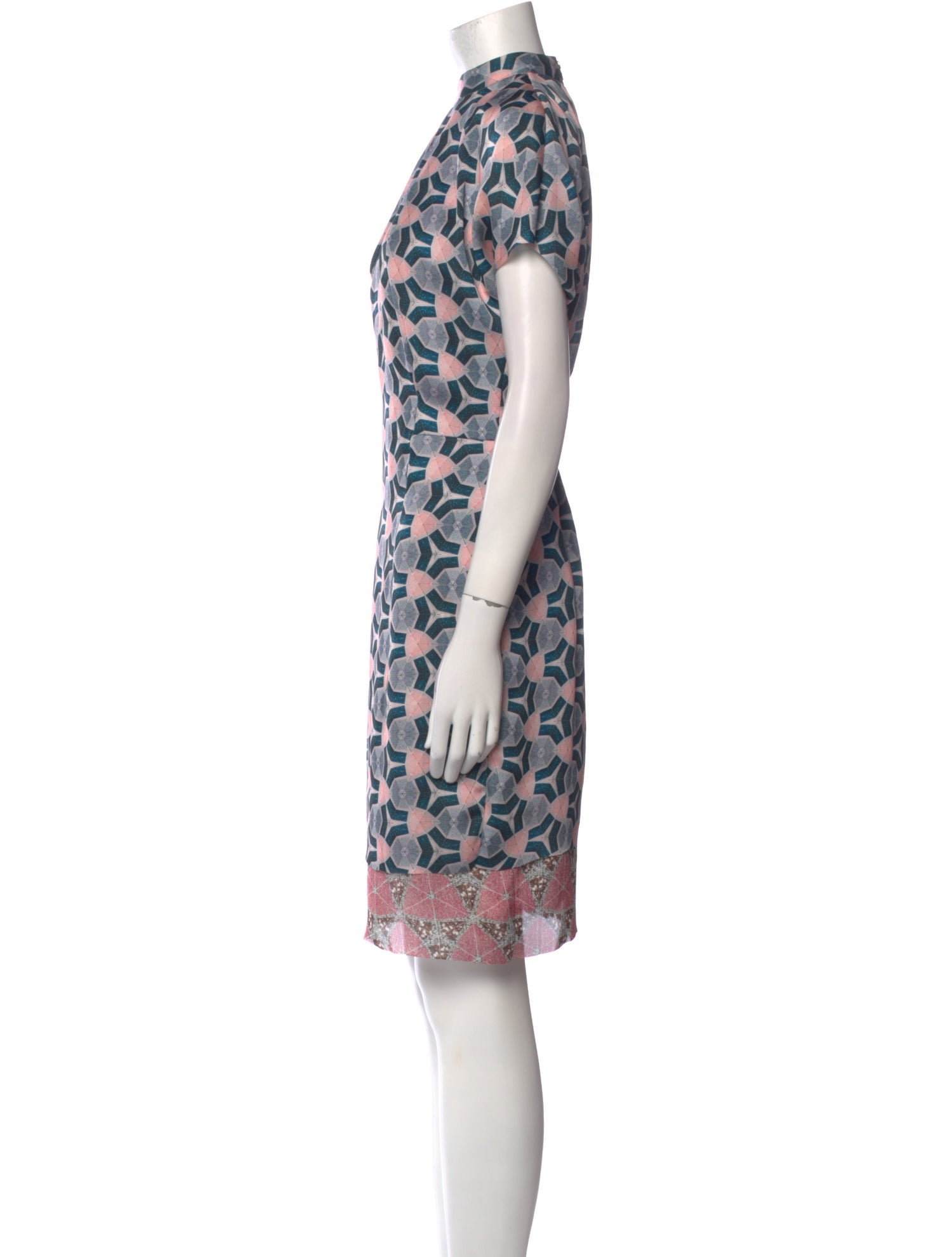 Acne Studios Printed Knee-Length Dress
