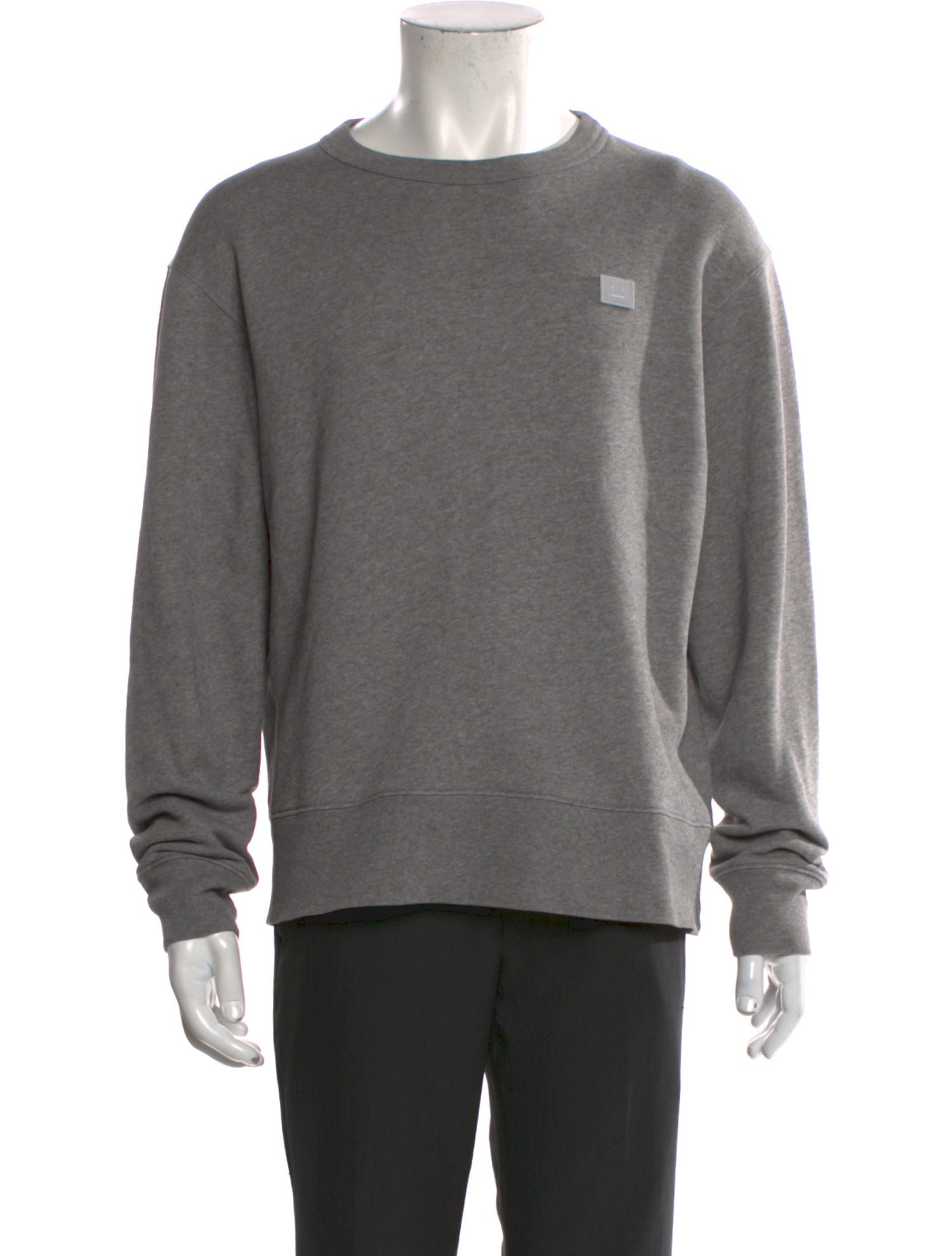 Acne Studios Crew Neck Long Sleeve Sweatshirt