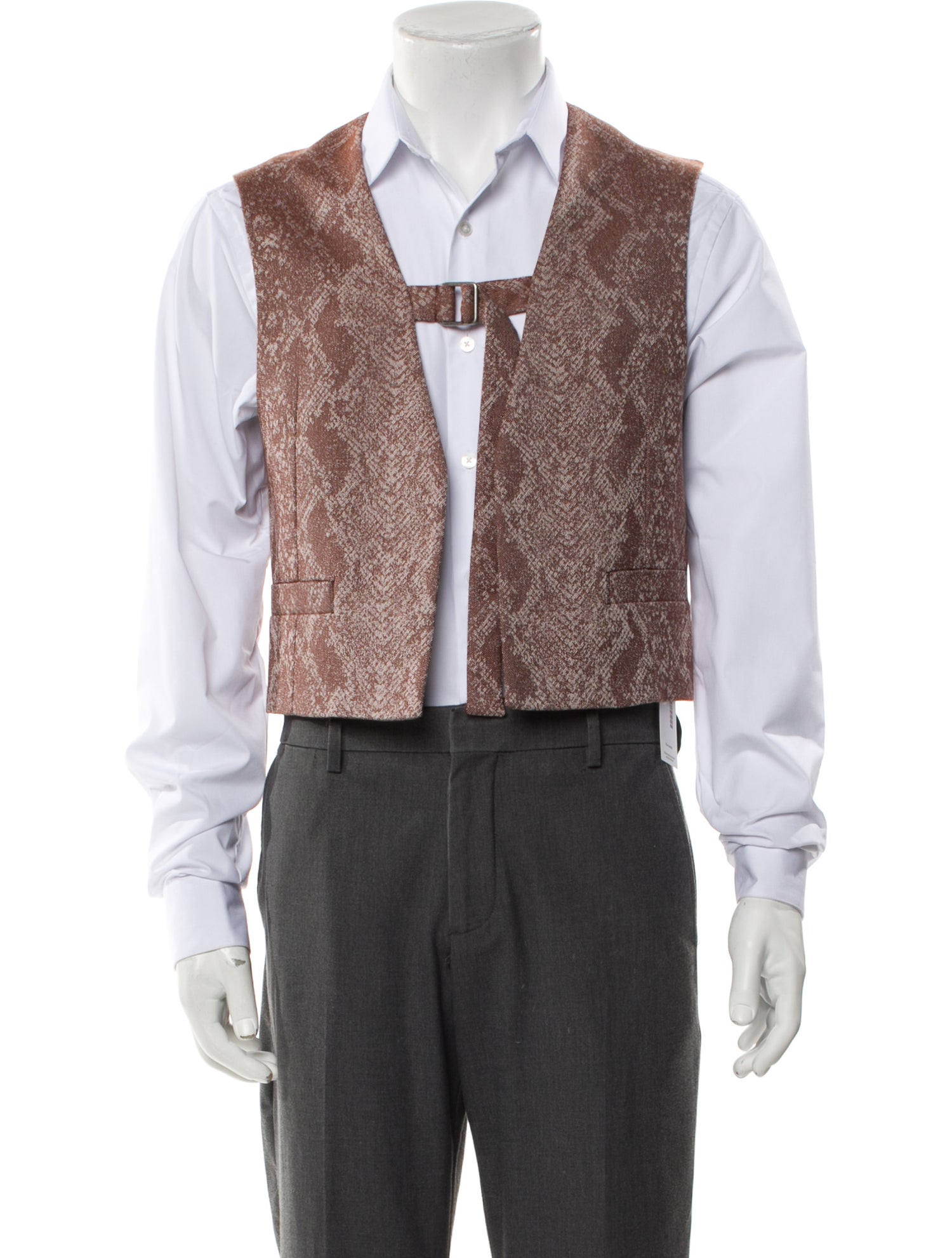 Acne Studios Animal Print Vest w/ Tags