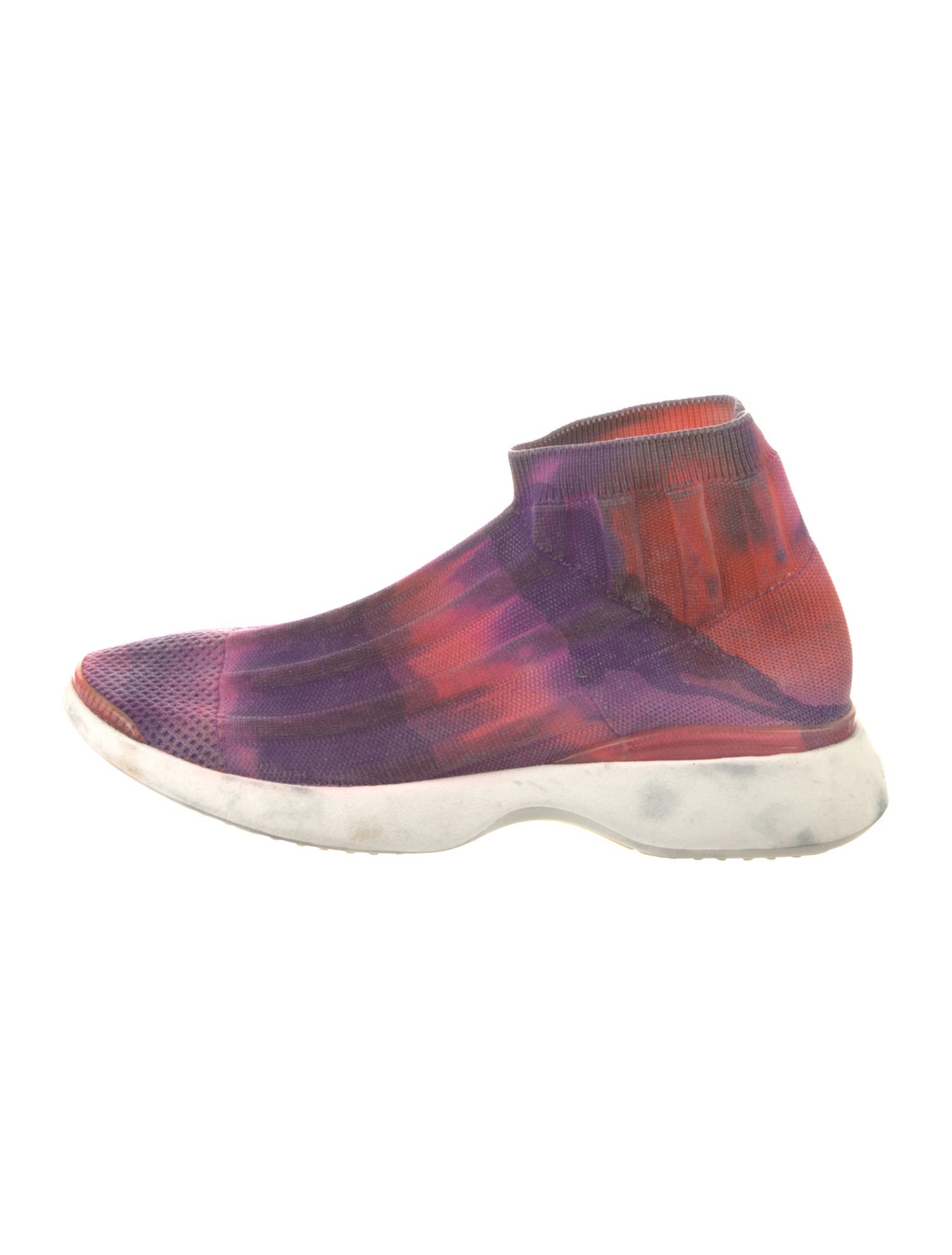 Acne Studios Tie-Dye Print Sock Sneakers