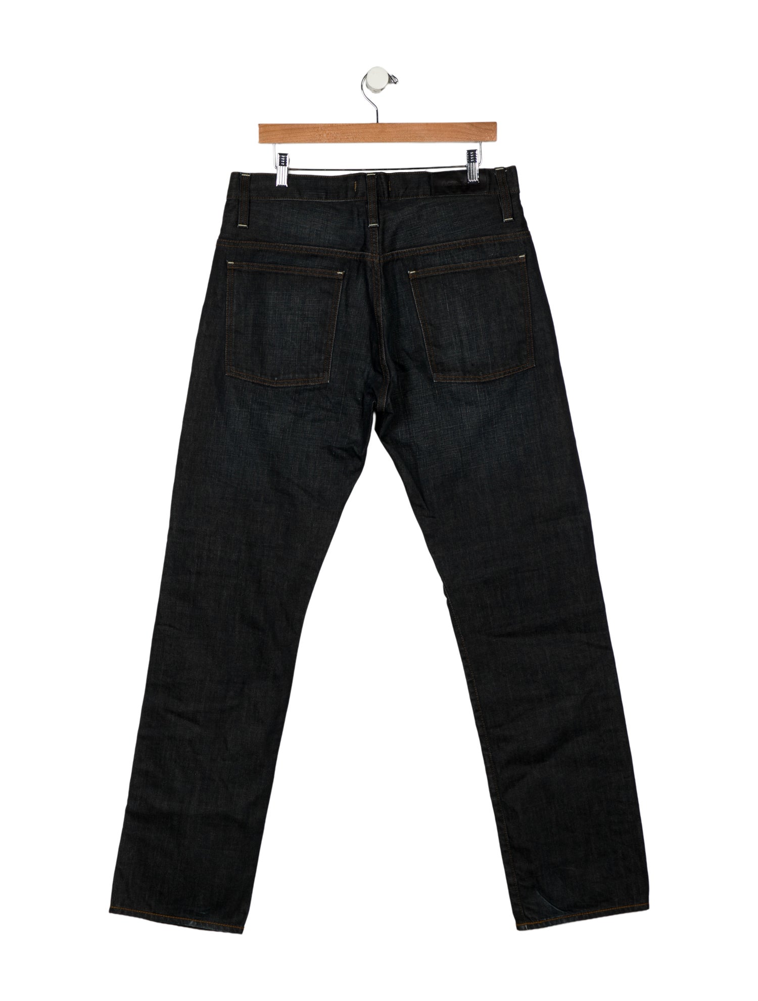 Acne Studios High-Rise Straight Leg Jeans