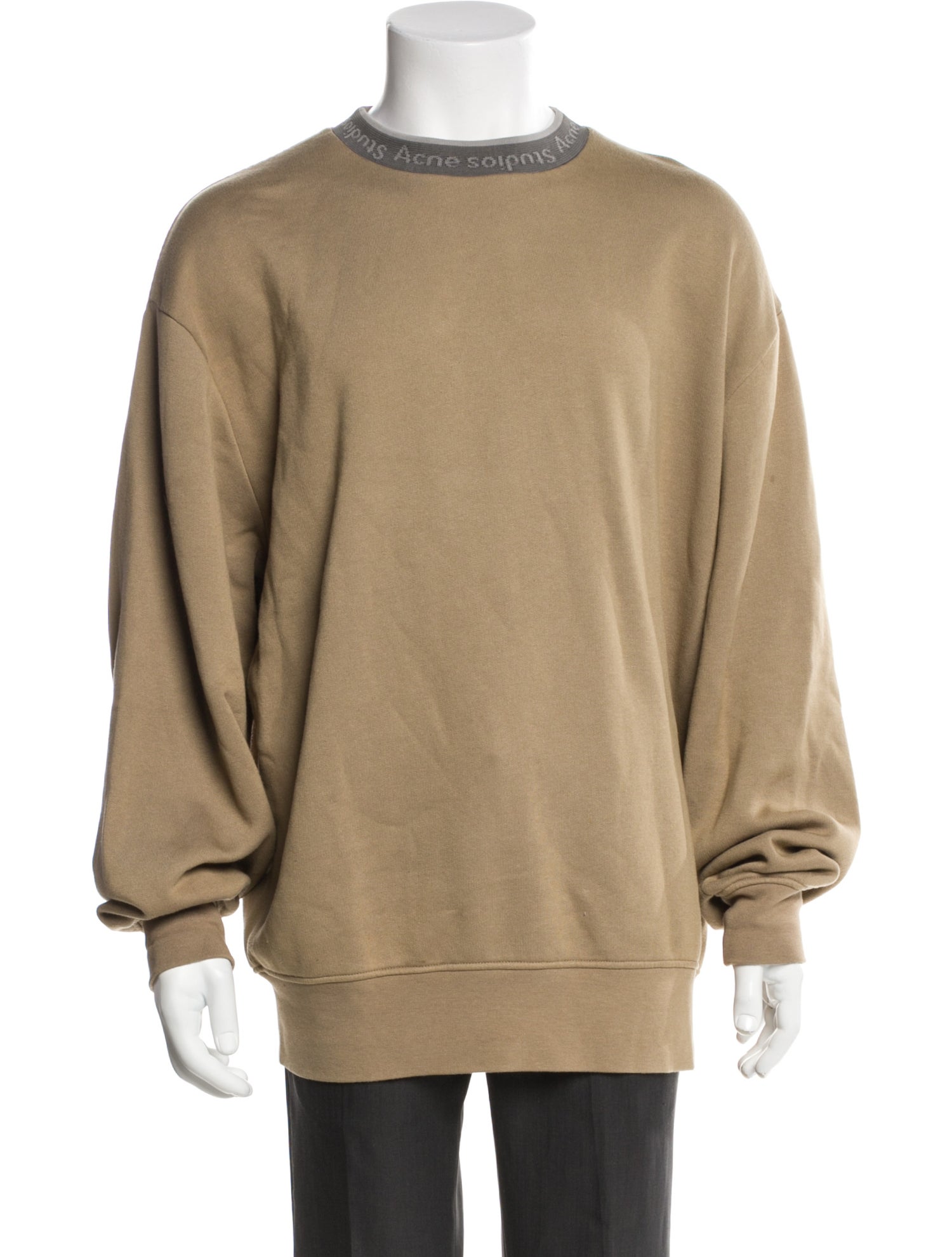Acne Studios Crew Neck Long Sleeve Sweatshirt