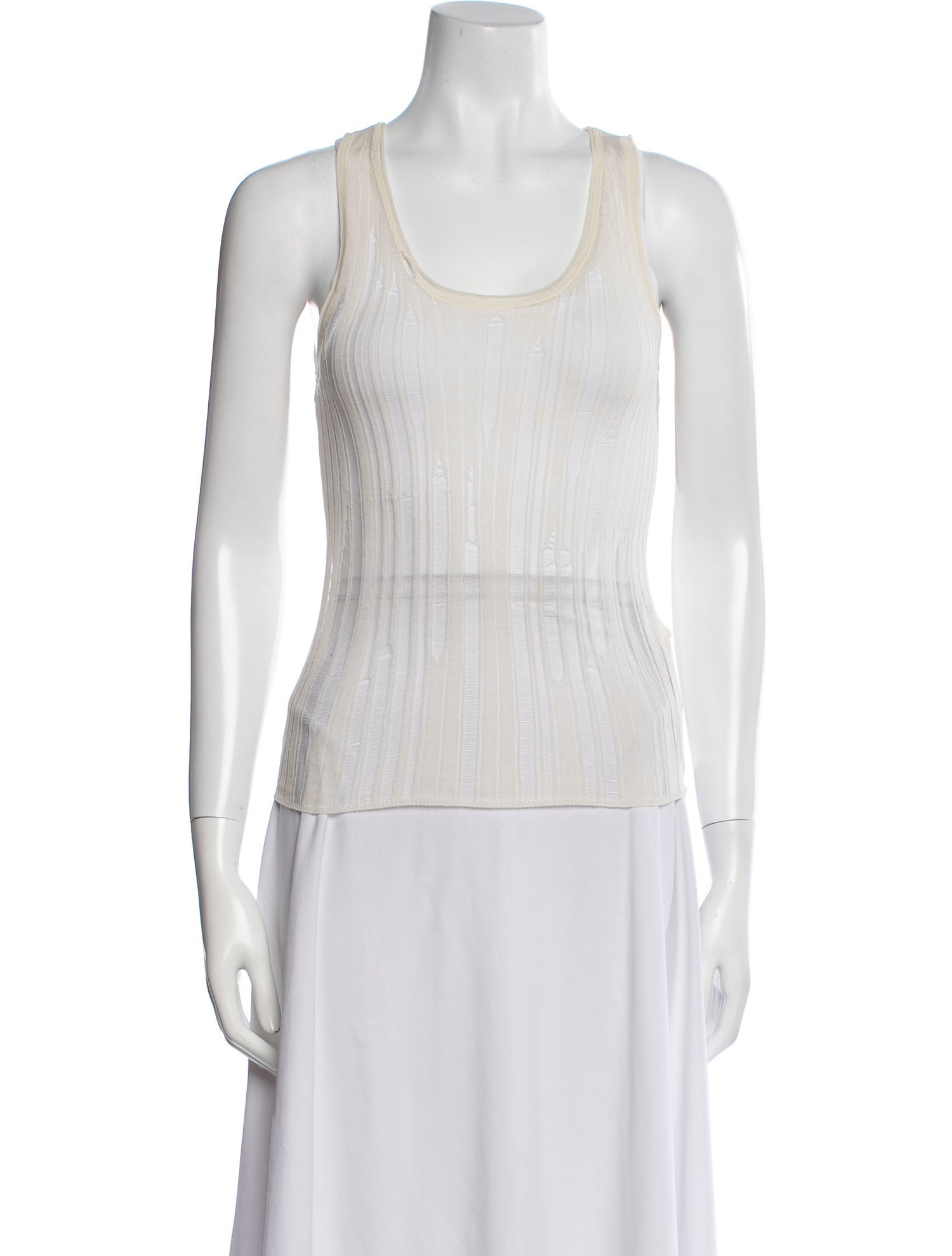 Acne Studios Scoop Neck Sleeveless Top