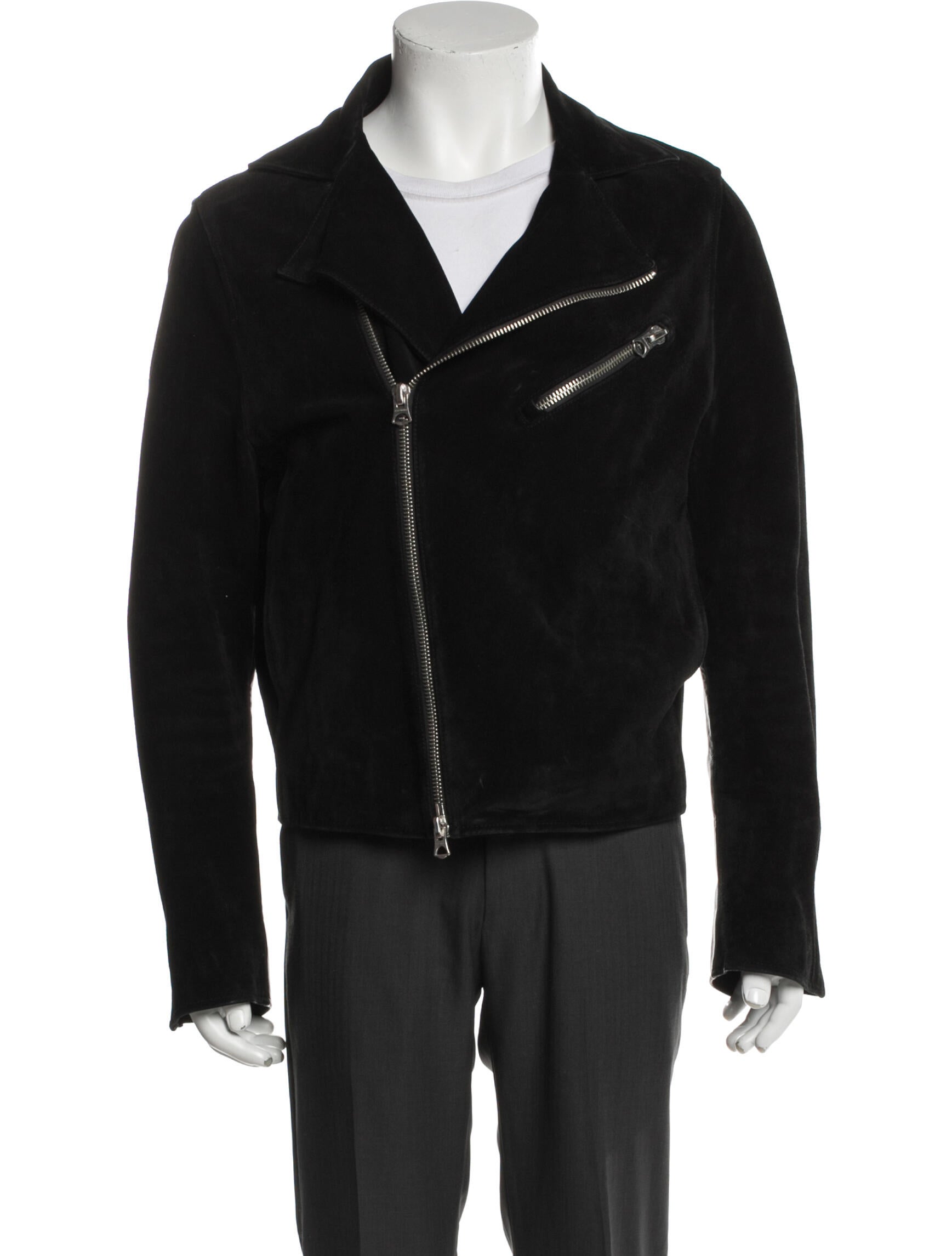 Acne Studios Suede Moto Jacket