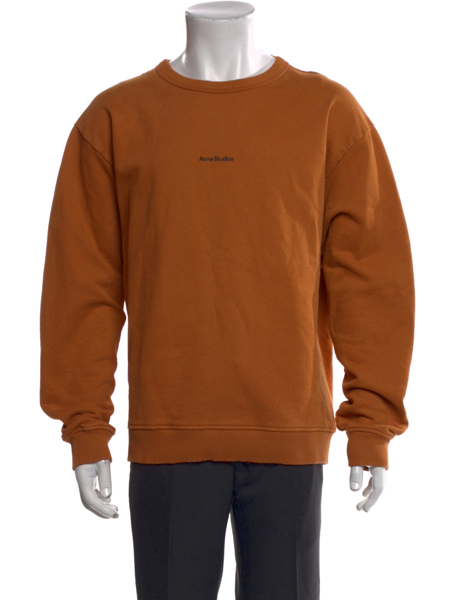 Acne Studios Crew Neck Long Sleeve Sweatshirt
