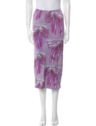 Acne Studios Nylon Midi Length Skirt