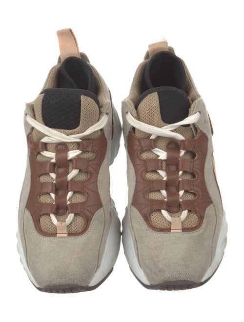 Acne Studios Suede Printed Chunky Sneakers