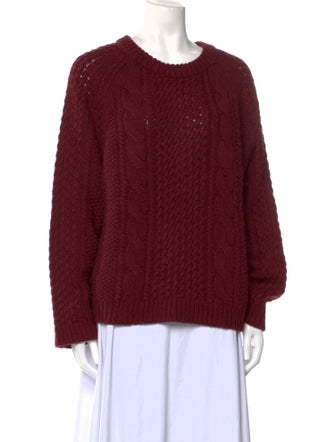 Acne Studios Wool Scoop Neck Sweater