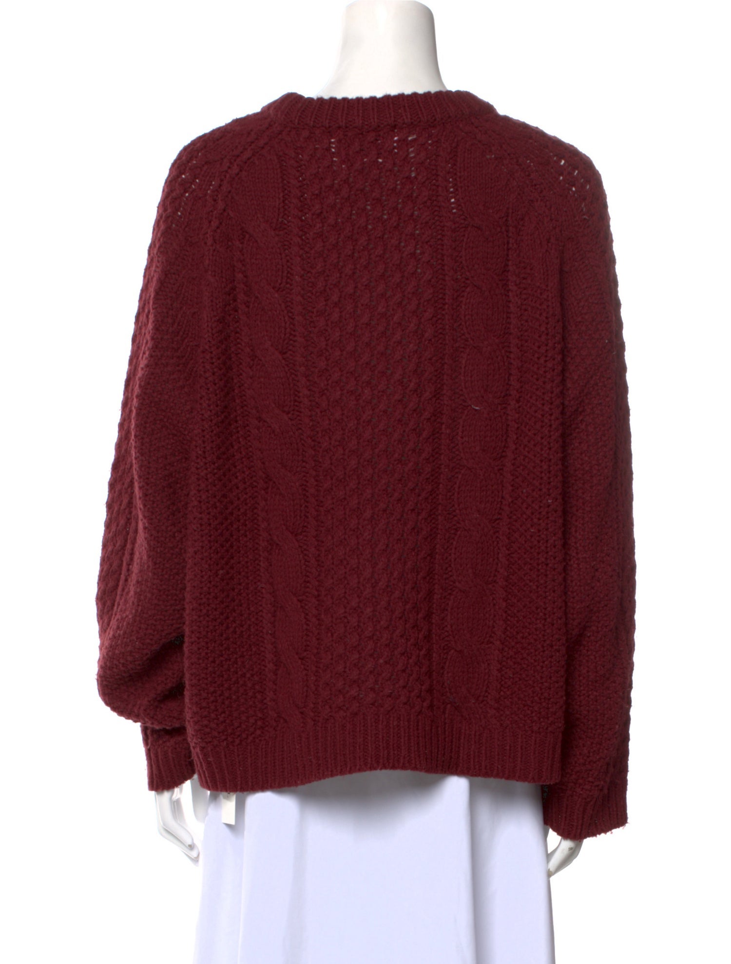 Acne Studios Wool Scoop Neck Sweater
