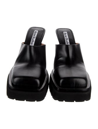 Acne Studios Leather Mules