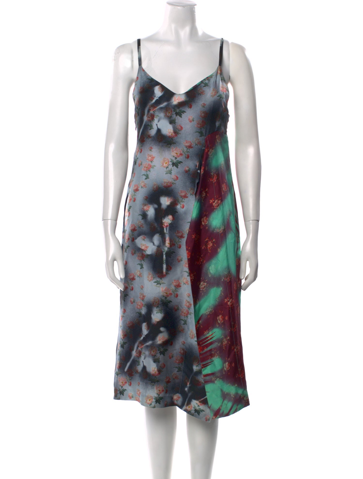 Acne Studios Silk Midi Length Dress