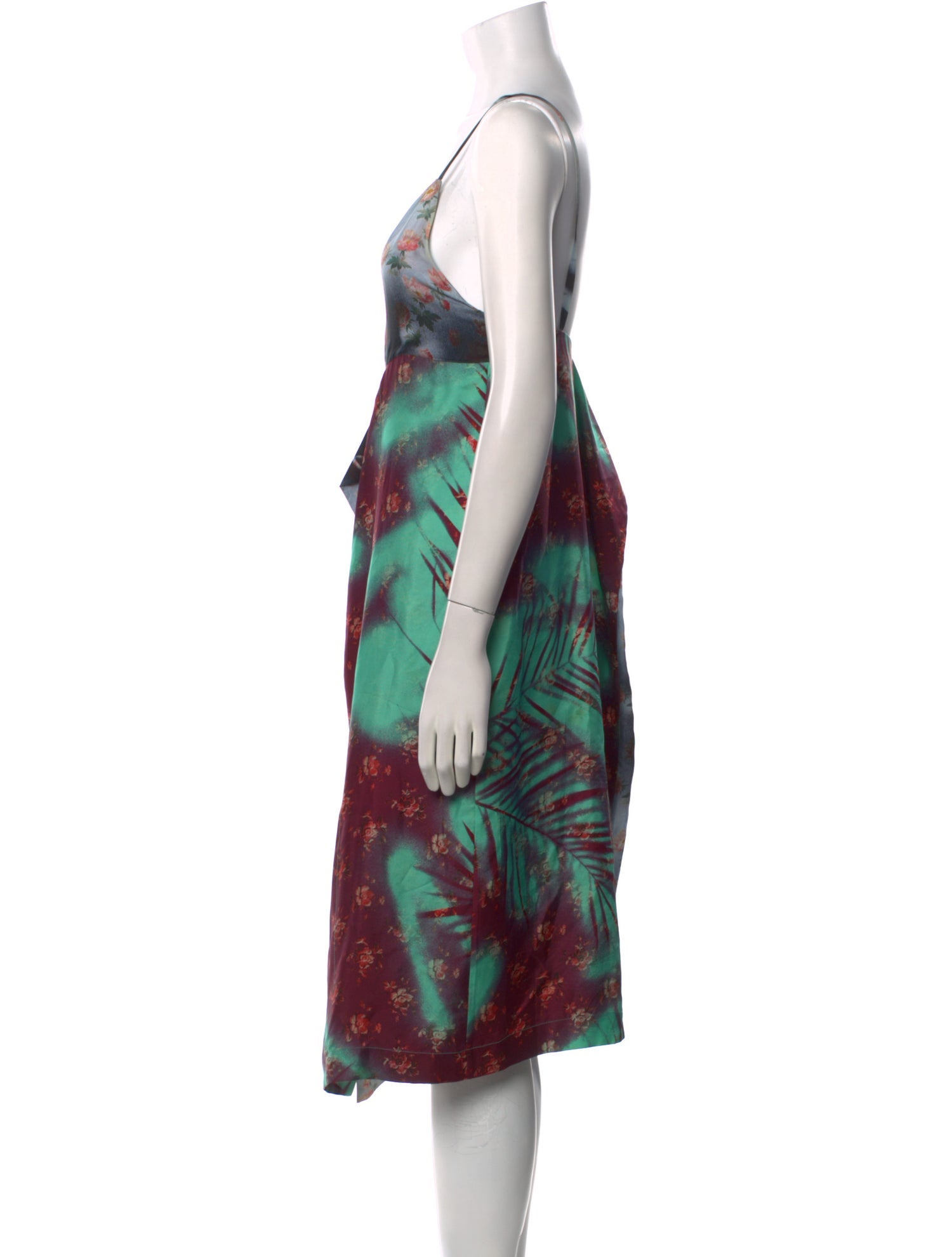 Acne Studios Silk Midi Length Dress