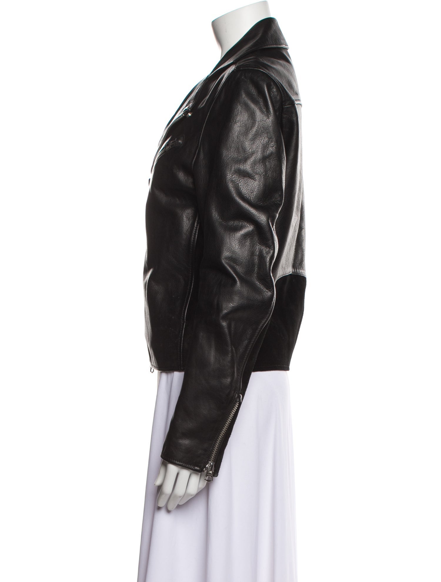 Acne Studios Calf Leather Biker Jacket