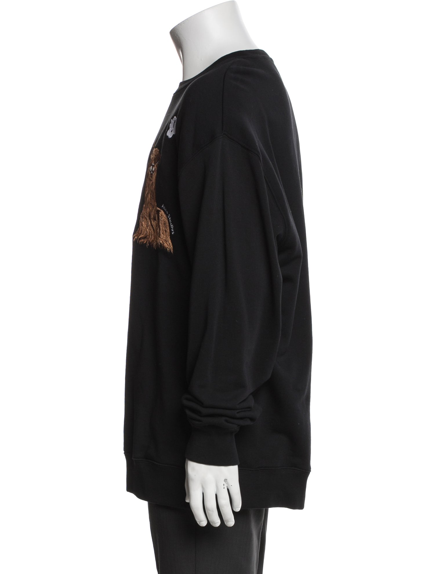 Acne Studios Graphic Print Crew Neck Sweatshirt