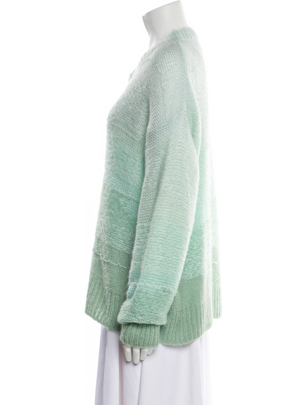 Acne Studios Pullover Blue Colorblock Pattern Lon… - image 2