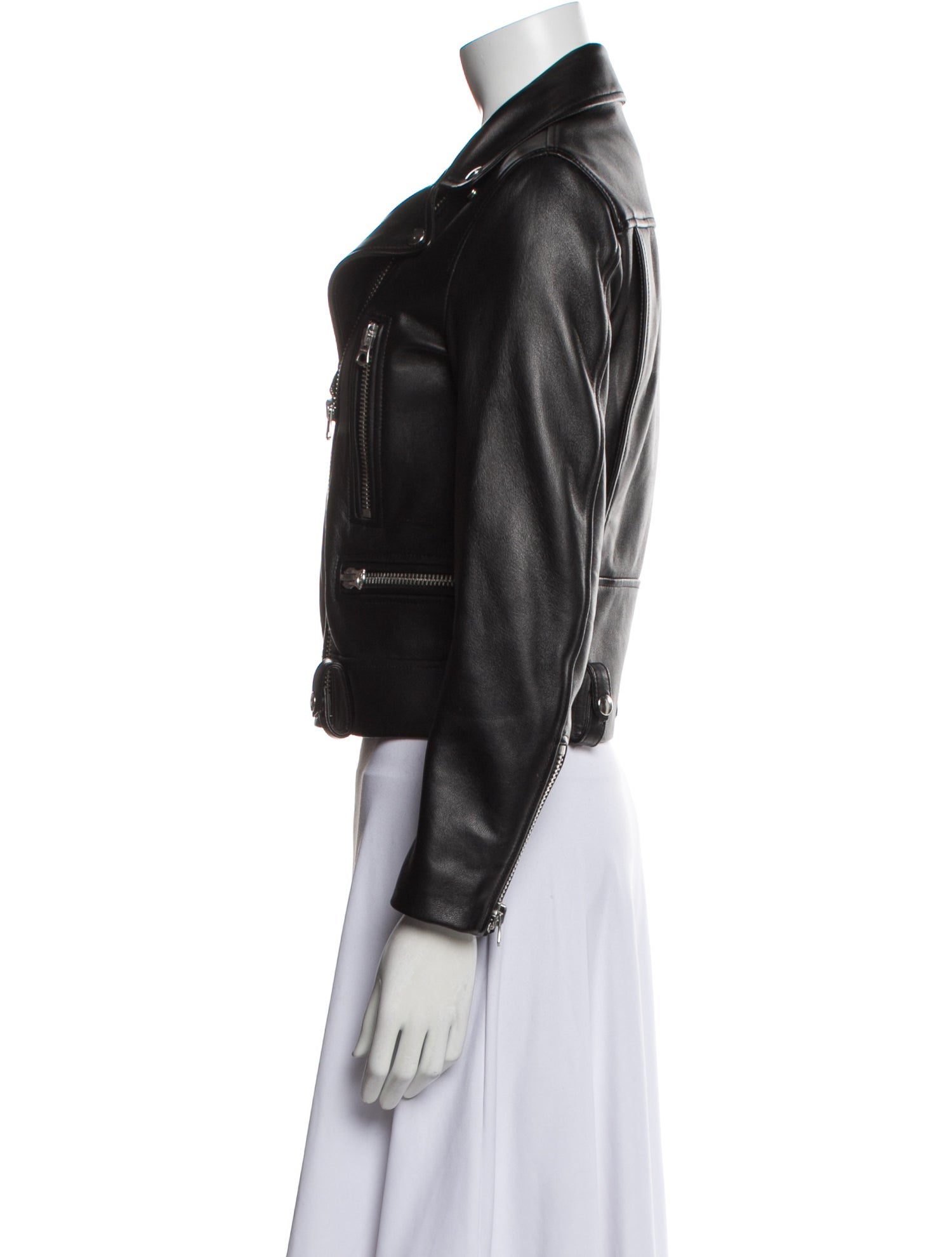 Acne Studios Leather Biker Jacket