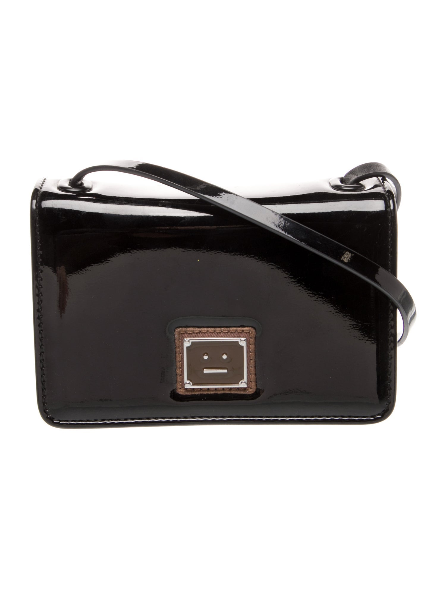 Acne Studios Patent Leather Crossbody Bag