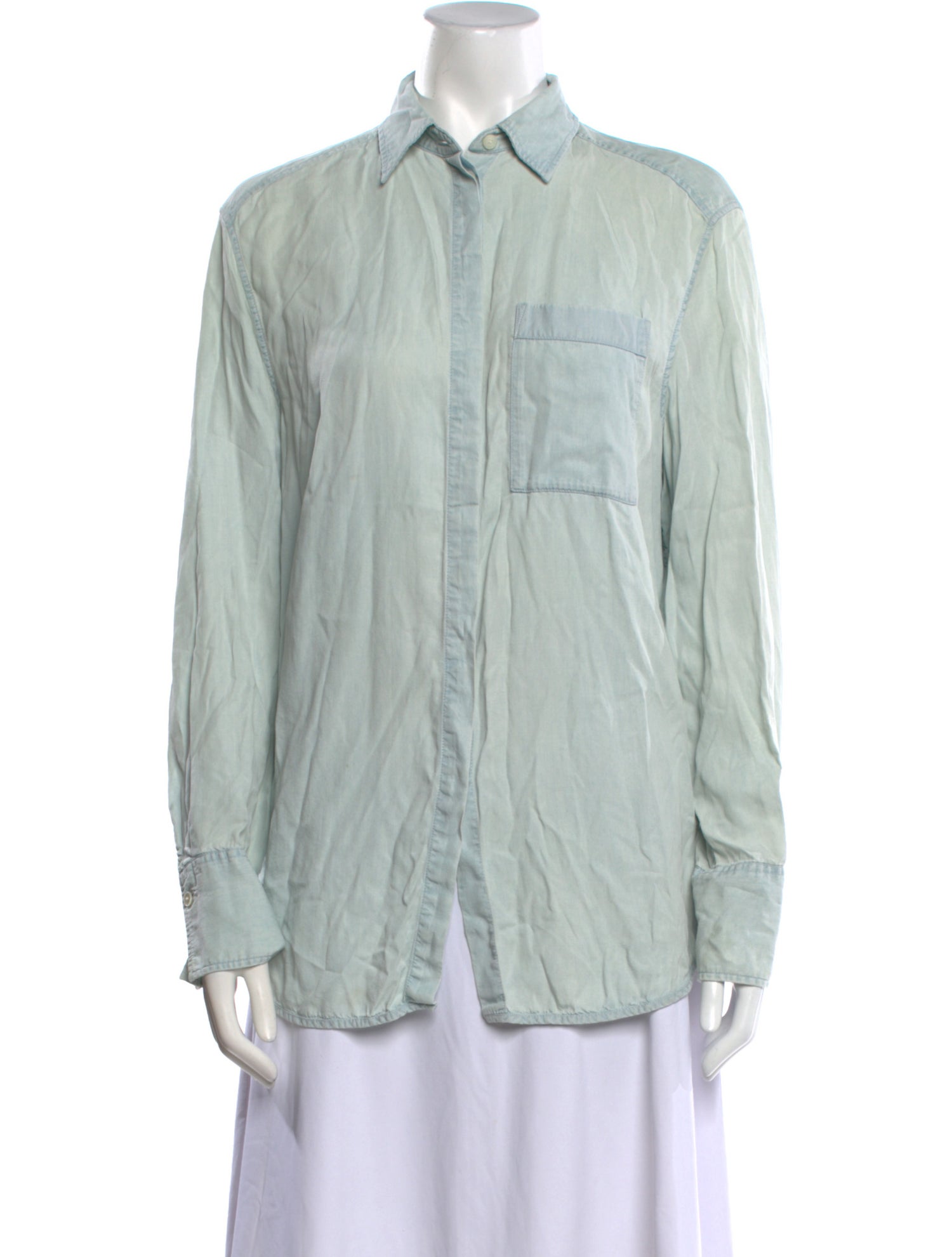 Acne Studios Long Sleeve Button-Up Top