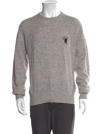 Acne Studios Graphic Print Crew Neck Pullover