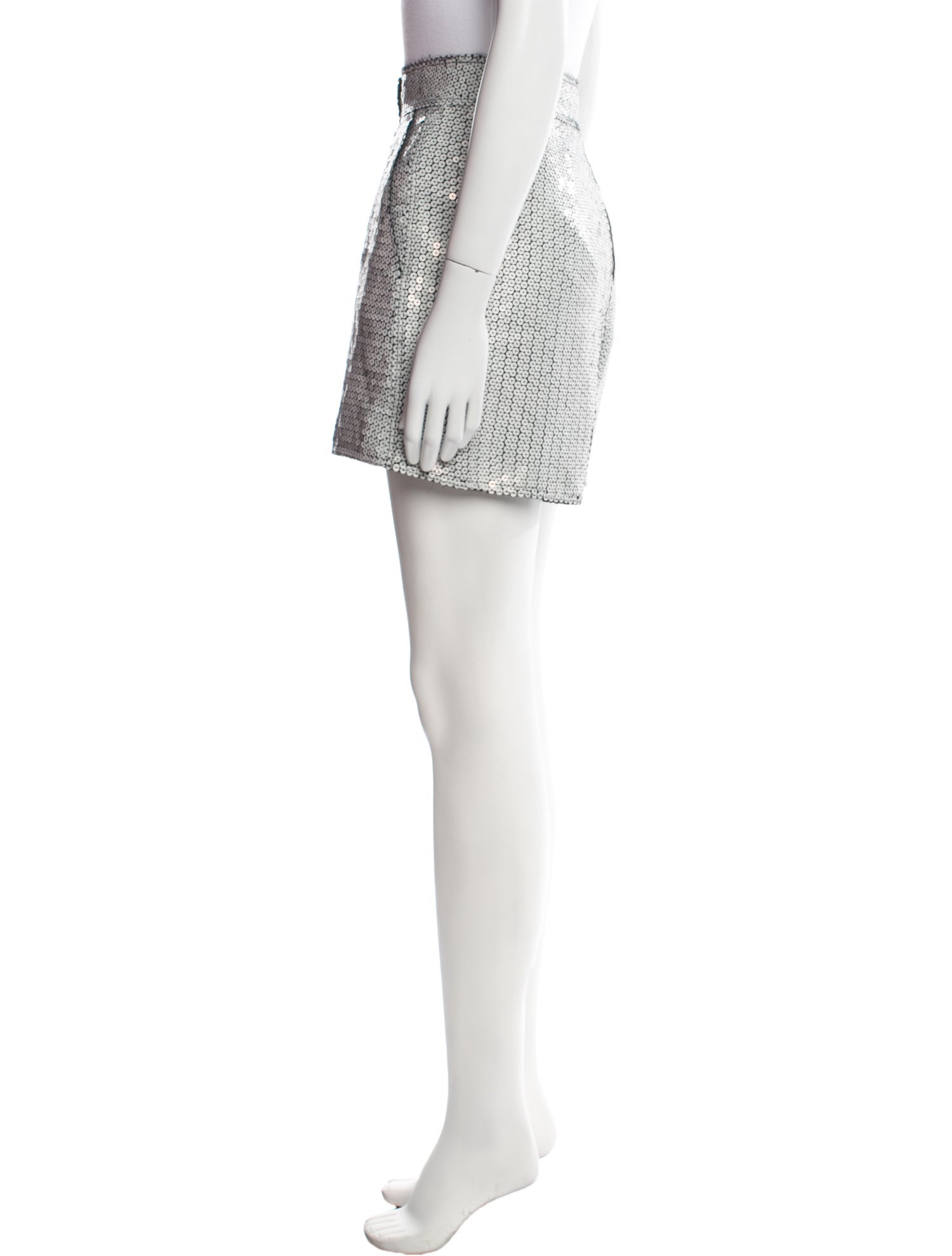 Acne Studios Silk Mini Shorts