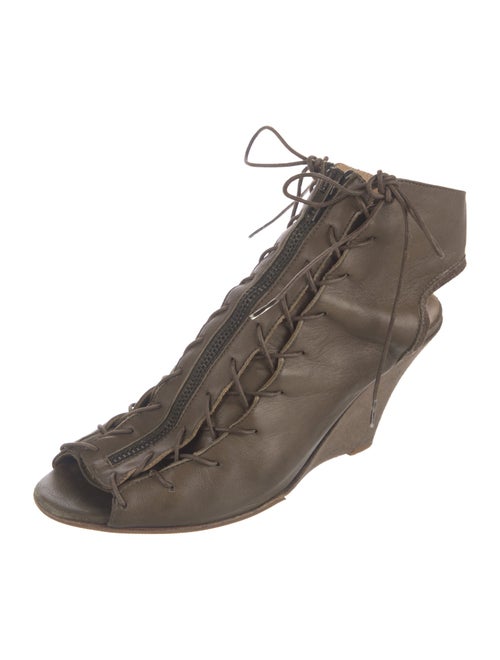 Acne Studios Leather Slingback Pumps