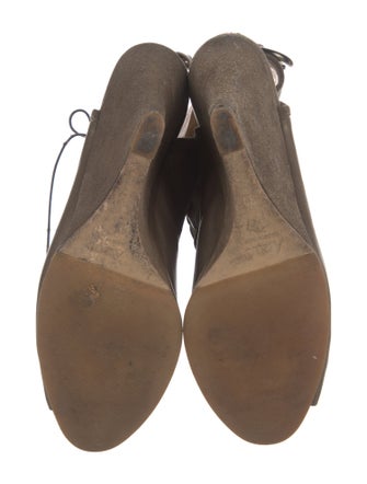 Acne Studios Leather Slingback Pumps