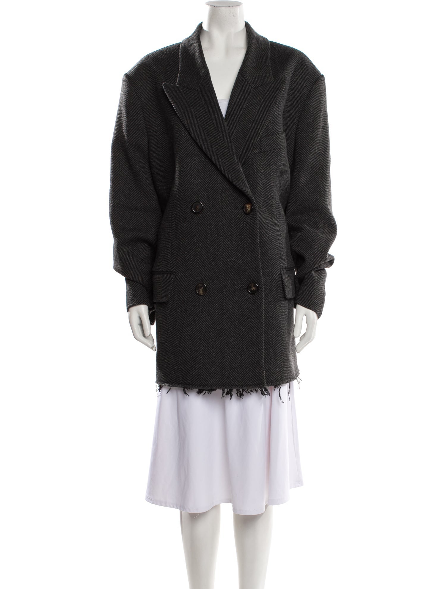 Acne Studios Wool Faux Fur Jacket w/ Tags