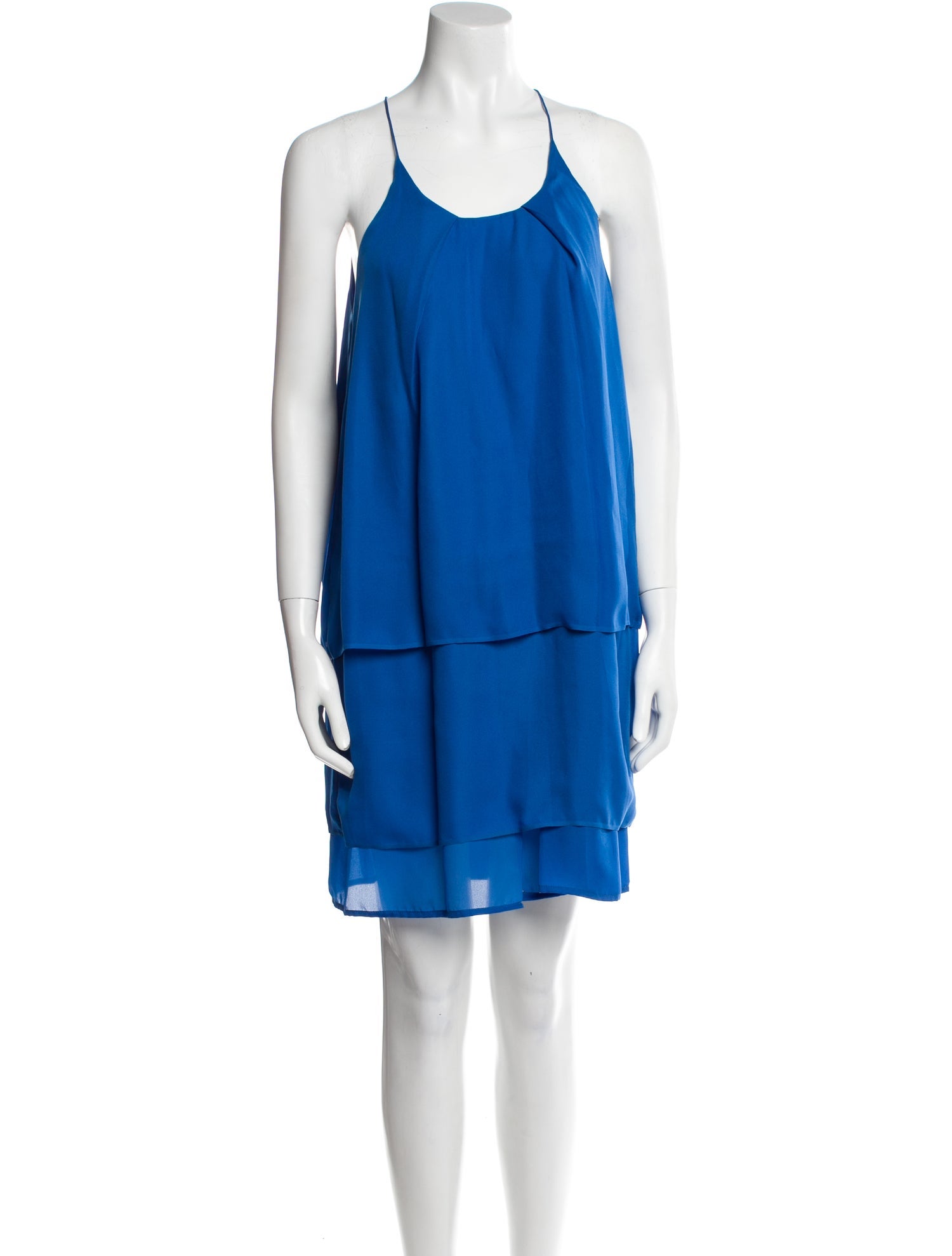 Acne Studios Scoop Neck Mini Dress