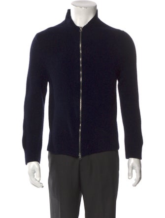 Acne Studios Wool Turtleneck Cardigan