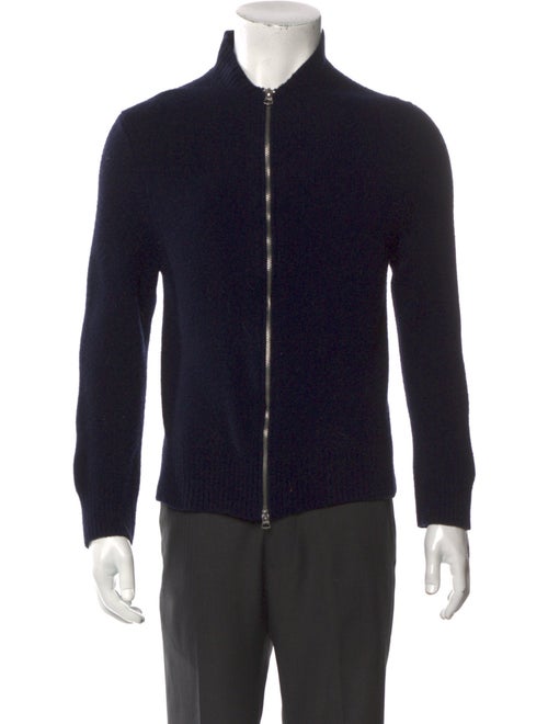 Acne Studios Wool Turtleneck Cardigan