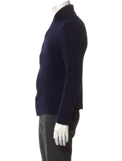 Acne Studios Wool Turtleneck Cardigan