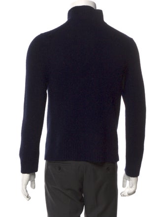 Acne Studios Wool Turtleneck Cardigan