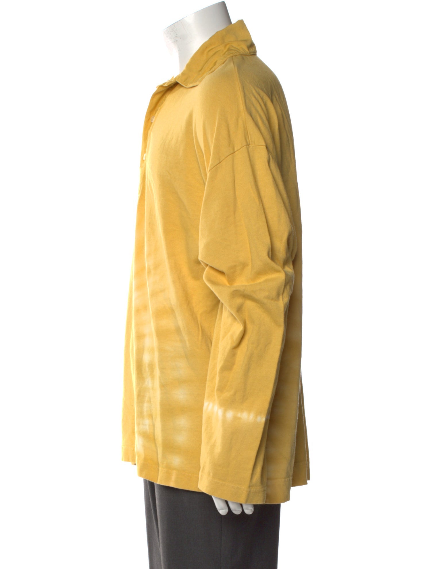 Acne Studios Collar Long Sleeve Polo Shirt