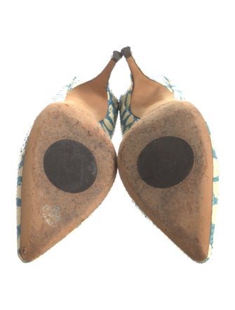 Acne Studios Snakeskin Printed Pumps