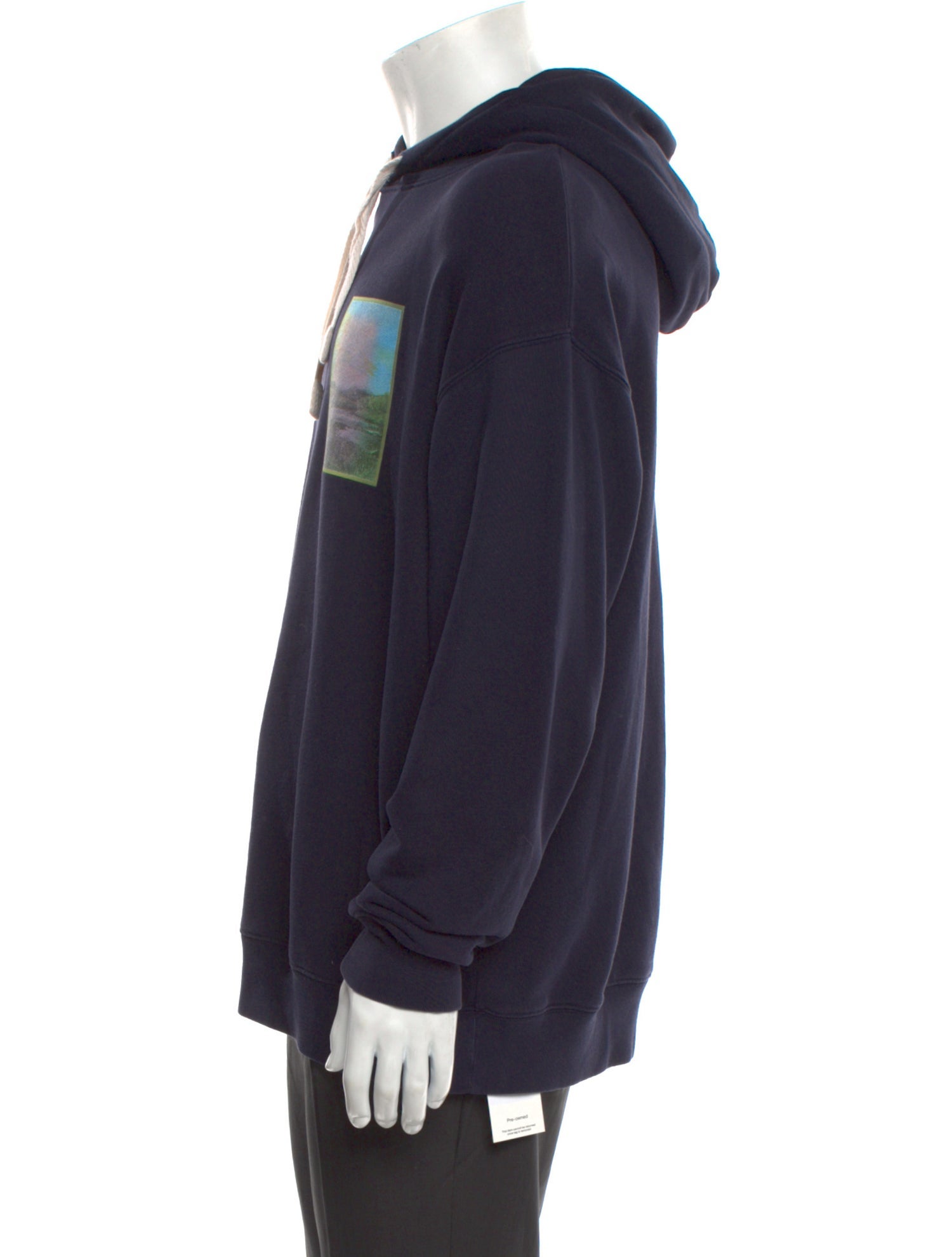 Acne Studios Graphic Print Crew Neck Hoodie