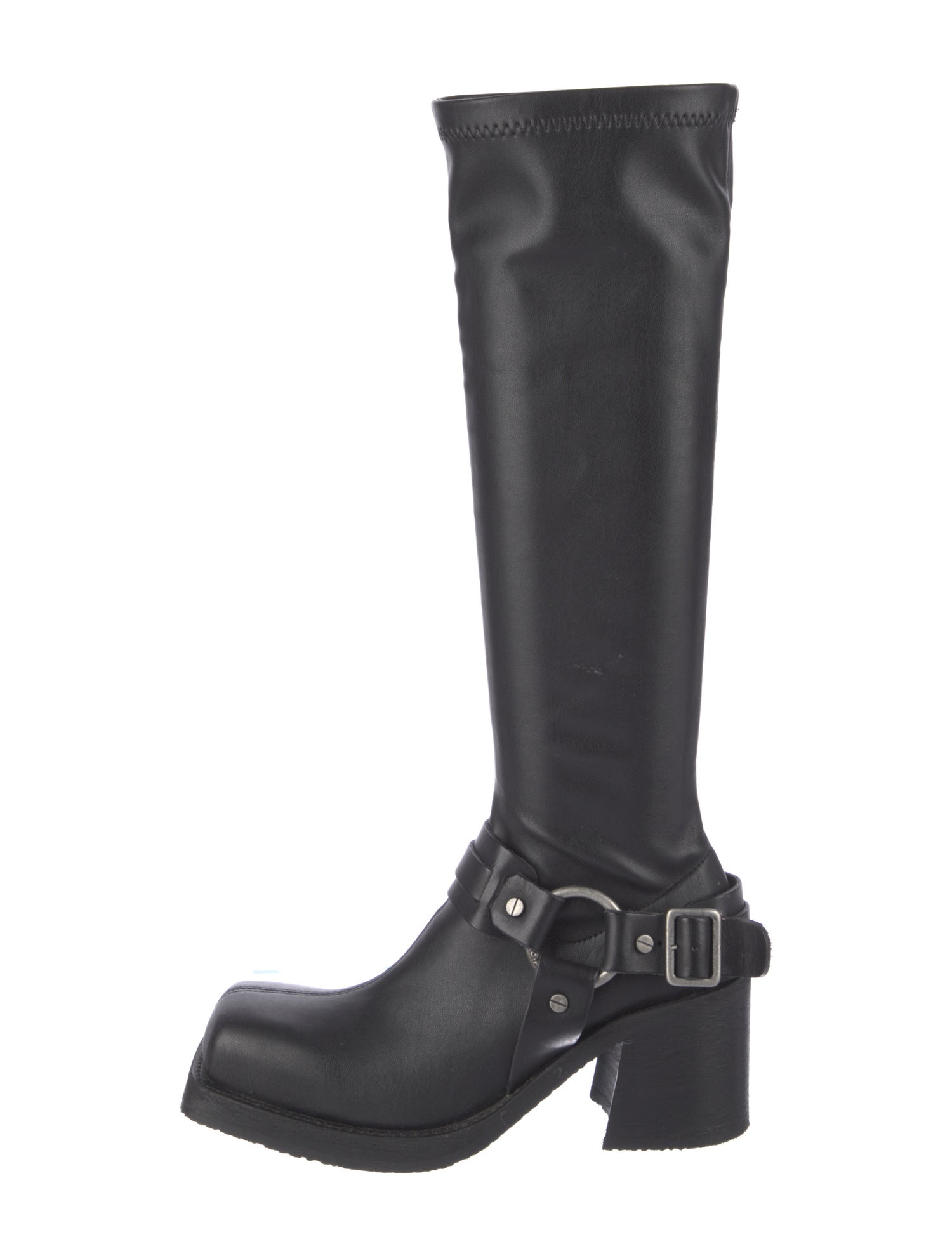 Acne Studios Leather Riding Boots