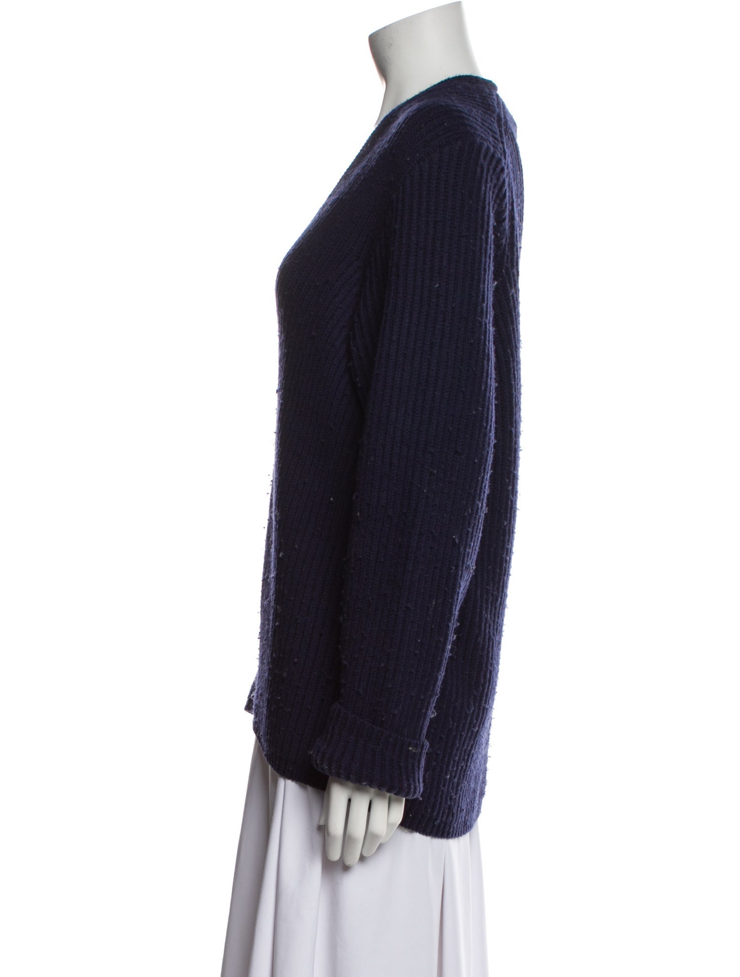 Acne Studios Merino Wool V-Neck Sweater