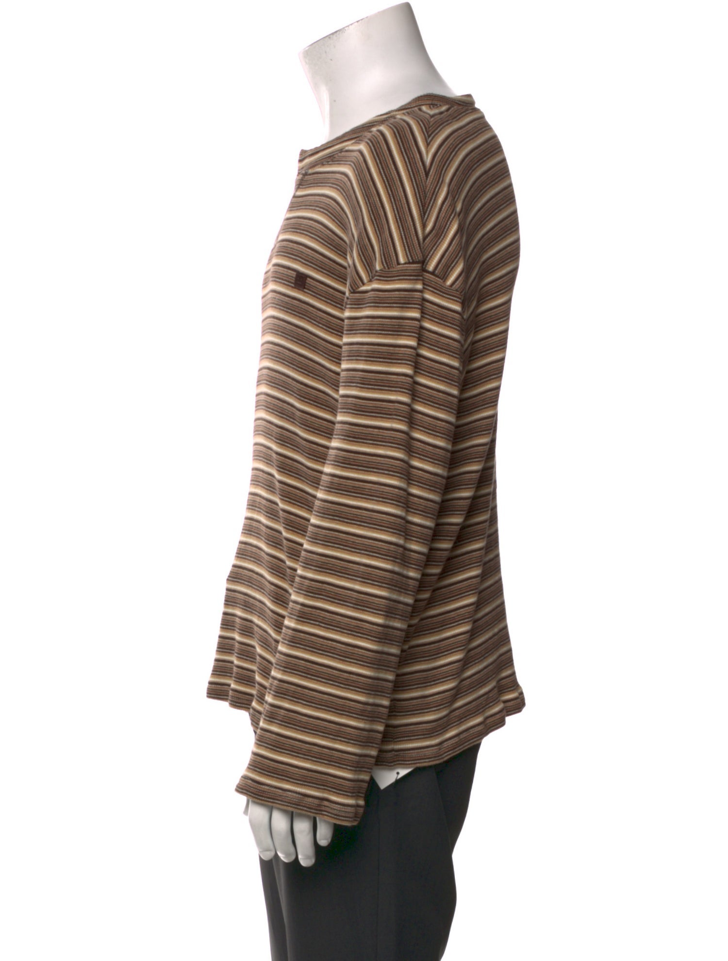 Acne Studios Striped Crew Neck Pullover