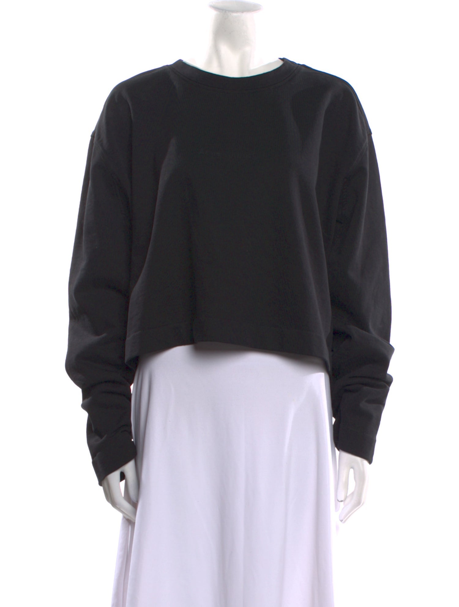 Acne Studios Crew Neck Long Sleeve Sweatshirt