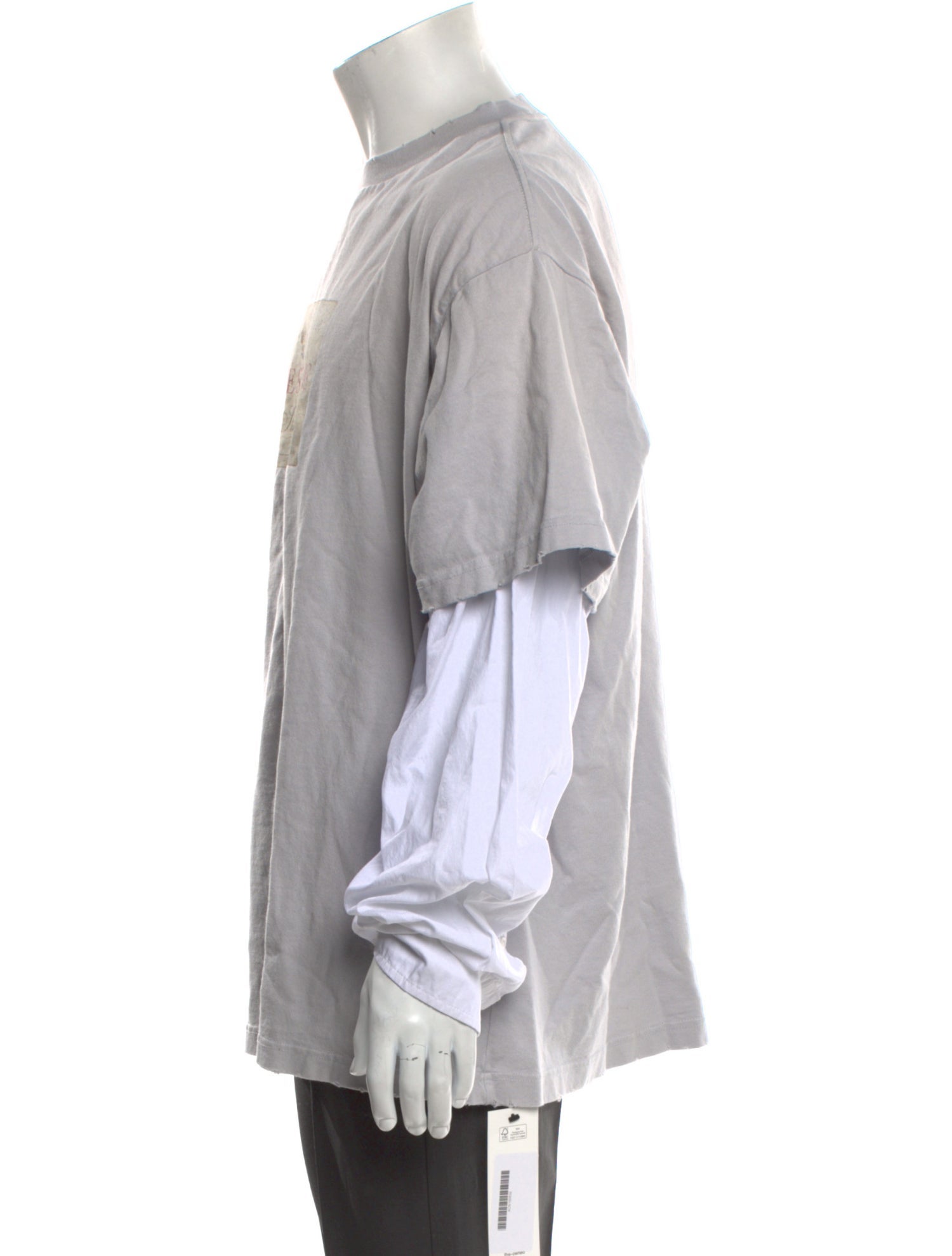 Acne Studios Graphic Print Crew Neck T-Shirt