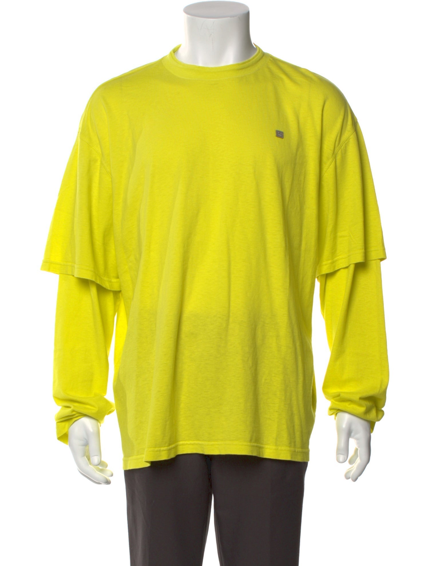 Acne Studios Crew Neck Long Sleeve T-Shirt