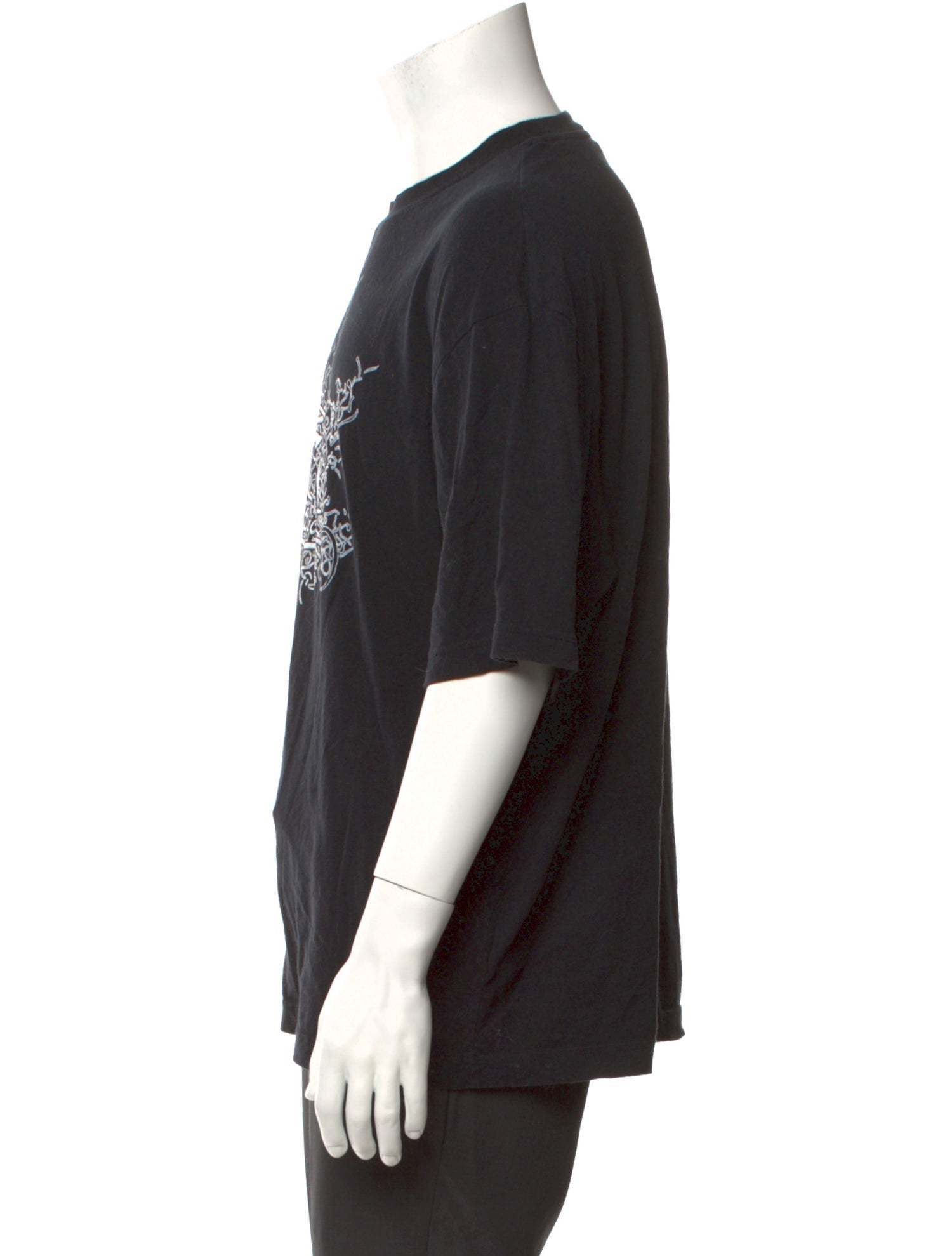 Acne Studios Graphic Print Crew Neck T-Shirt