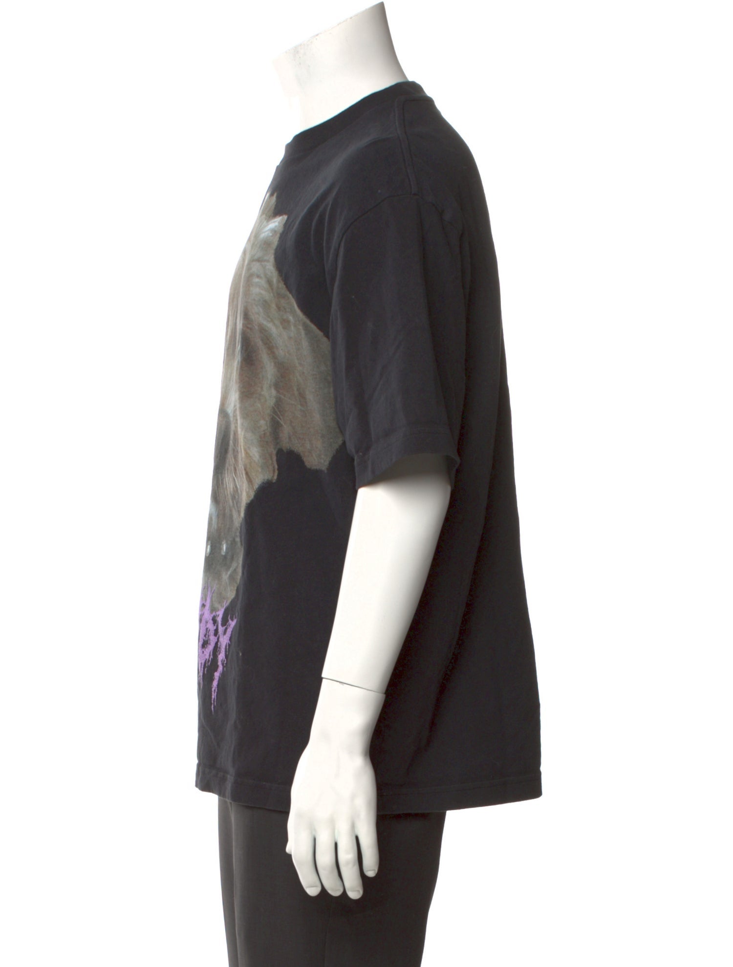 Acne Studios Graphic Print Crew Neck T-Shirt