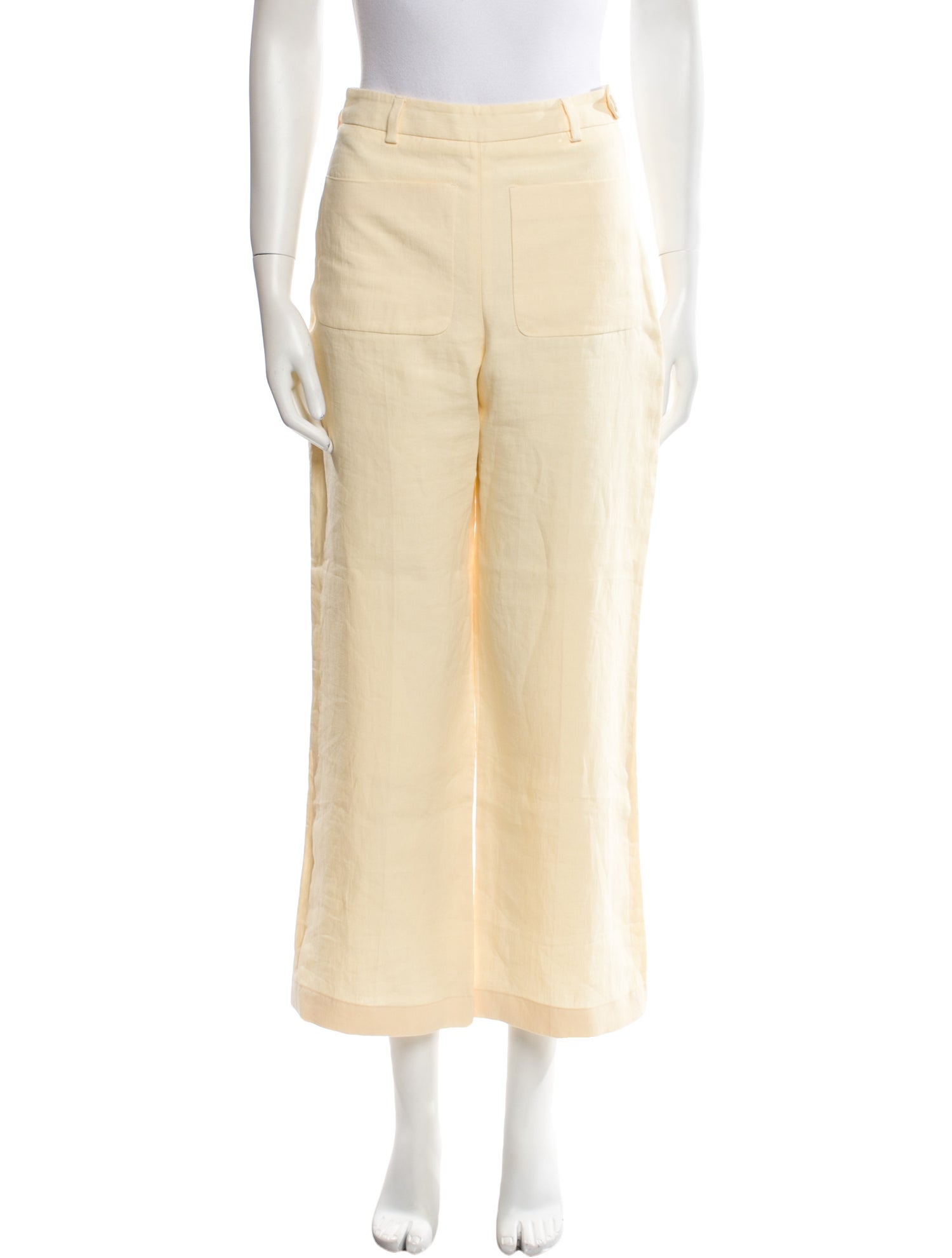 Acne Studios Linen Wide Leg Pants