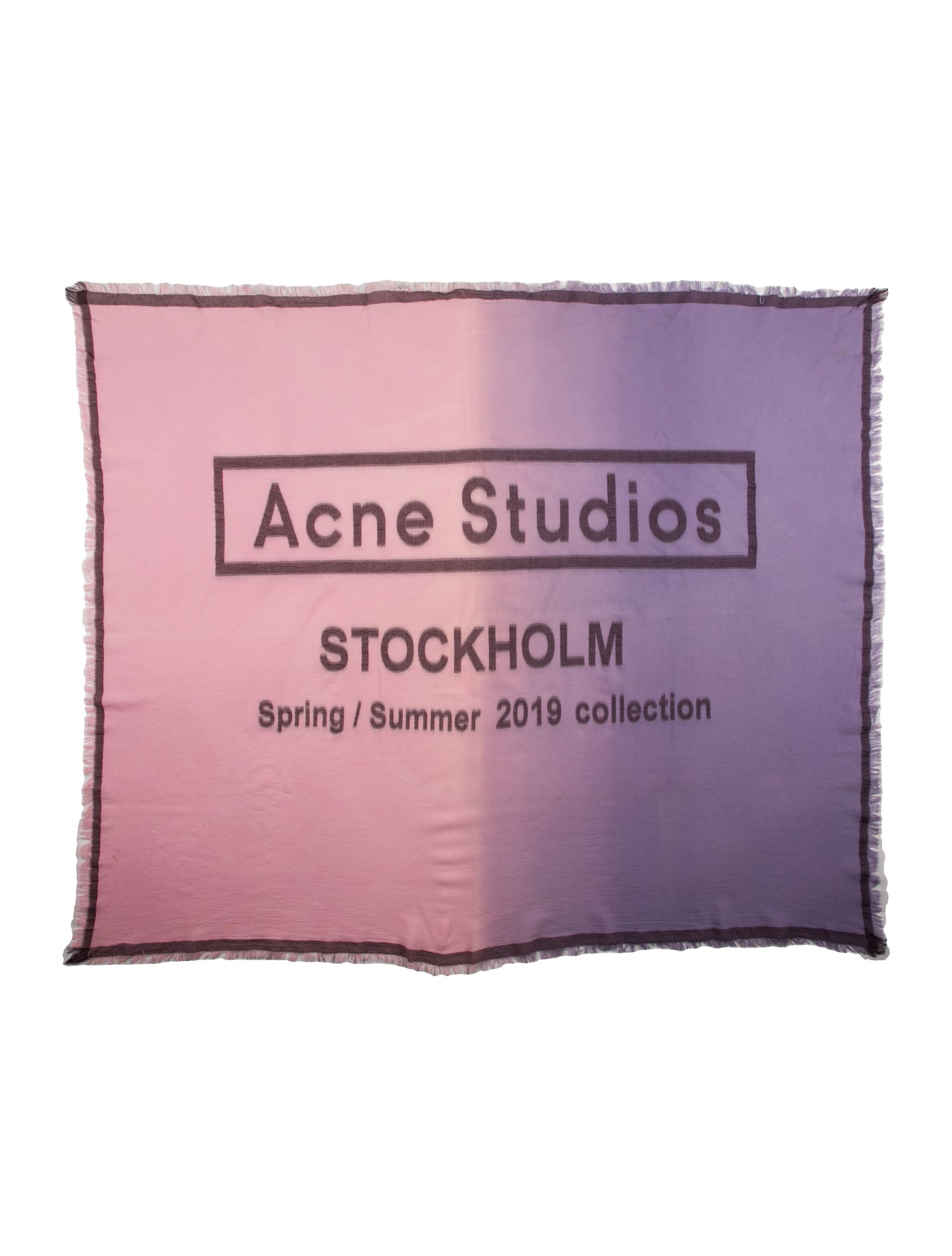 Acne Studios Printed Scarf