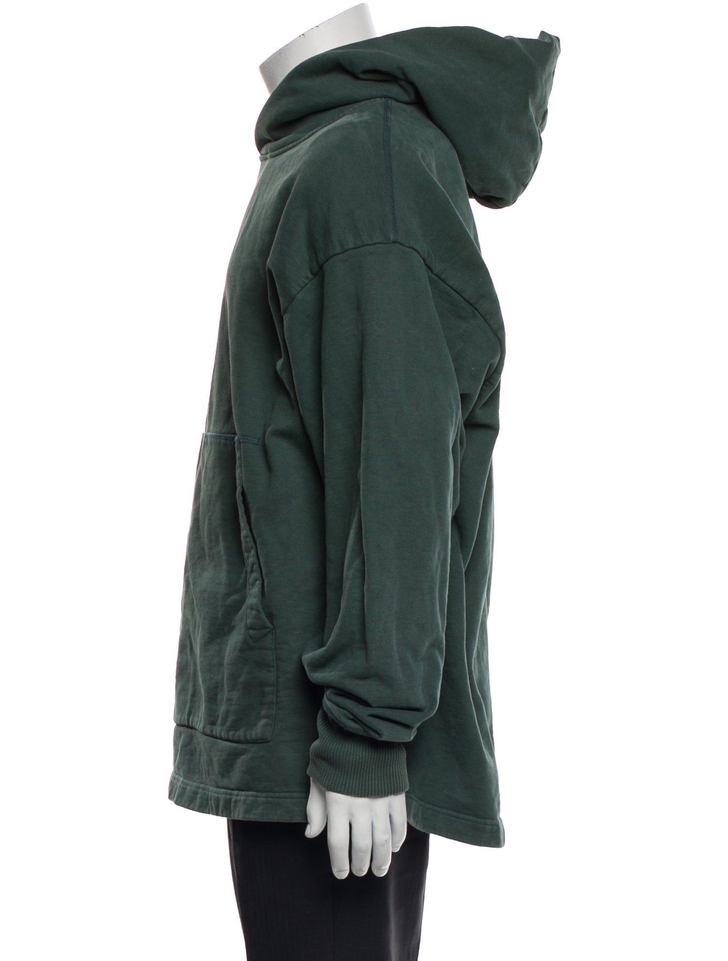 Acne Studios V-Neck Long Sleeve Hoodie